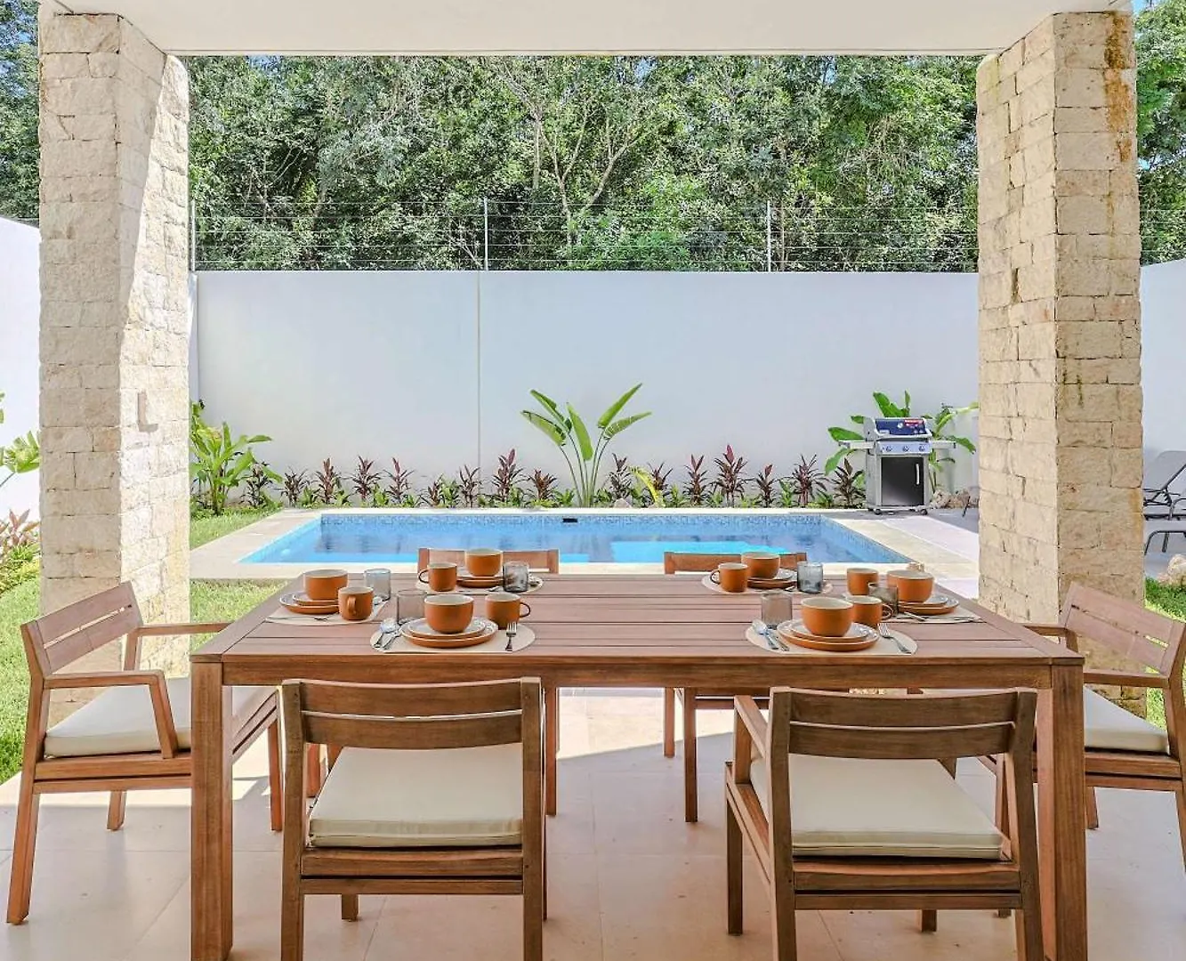 Villa Modern Townhouse With Private Pool And Bbq Area Playa del Carmen 0*,